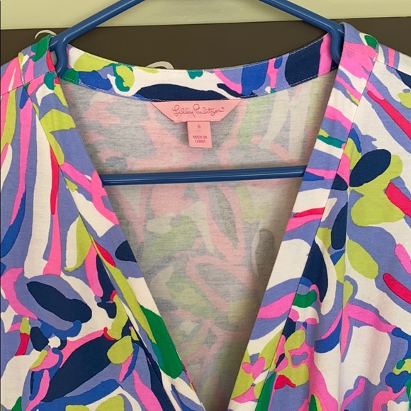 Lilly Pulitzer Tiki Wrap Romper - Picture 4 of 6